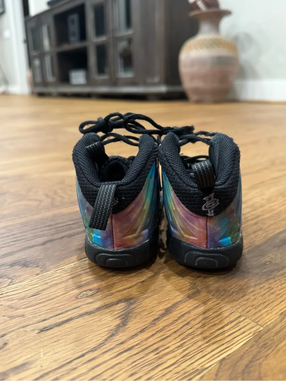 Nike Little Posite One XX “Big Bang” Shoes Toddler 5C DA4161-800 Foamposite